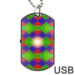 Helix Heaven Dog Tag Usb Flash (one Side)