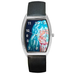 Faceless Barrel Style Metal Watch by Hayleyboop