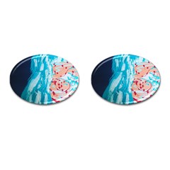 Faceless Cufflinks (oval) by Hayleyboop