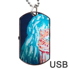 Faceless Dog Tag Usb Flash (two Sides) by Hayleyboop