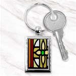 Abstract-0001 Key Chain (Rectangle) Front