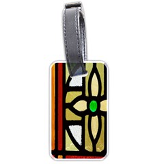 Abstract-0001 Luggage Tag (one Side)