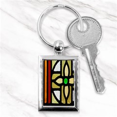 Abstract-0001 Key Chain (rectangle) by nate14shop