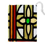 Abstract-0001 Drawstring Pouch (5XL) Front