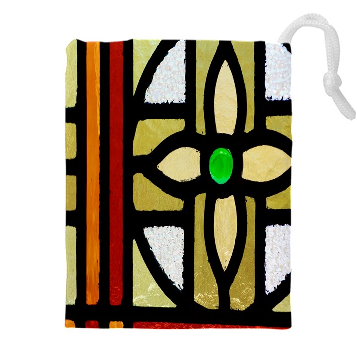 Abstract-0001 Drawstring Pouch (5XL)