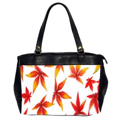 Abstract-b 001 Oversize Office Handbag (2 Sides)