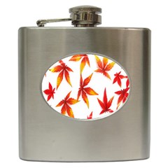 Abstract-b 001 Hip Flask (6 Oz) by nate14shop