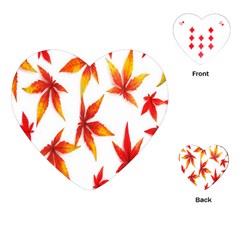 Abstract-b 001 Playing Cards Single Design (heart)