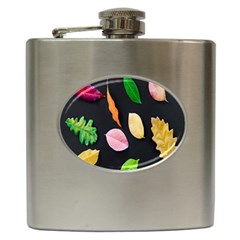 Autumn-b 001 Hip Flask (6 Oz) by nate14shop