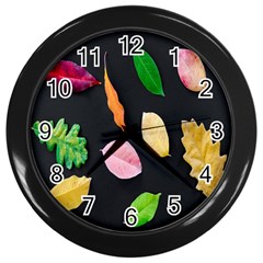 Autumn-b 001 Wall Clock (black) by nate14shop