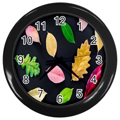 Autumn-b 002 Wall Clock (black) by nate14shop