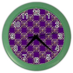 Background-b 005 Color Wall Clock by nate14shop