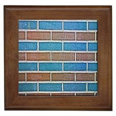 Brick-wall Framed Tile by nate14shop