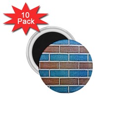 Brick-wall 1 75  Magnets (10 Pack)  by nate14shop