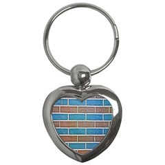 Brick-wall Key Chain (heart) by nate14shop