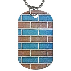 Brick-wall Dog Tag (one Side) by nate14shop