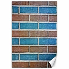 Brick-wall Canvas 12  X 18  by nate14shop