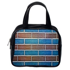 Brick-wall Classic Handbag (one Side) by nate14shop