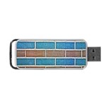 Brick-wall Portable USB Flash (Two Sides) Front