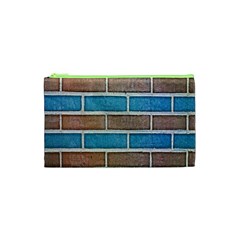 Brick-wall Cosmetic Bag (xs) by nate14shop