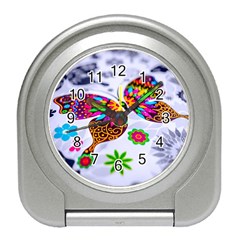 Butterfly-b 001 Travel Alarm Clock by nate14shop