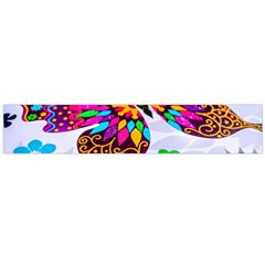 Butterfly-b 001 Large Flano Scarf  by nate14shop