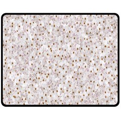 Cherry-blossoms Double Sided Fleece Blanket (medium) 