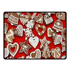 Christmas-b 001 Double Sided Fleece Blanket (small) 