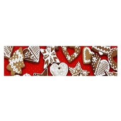 Christmas-b 001 Oblong Satin Scarf (16  X 60 ) by nate14shop