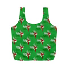 Christmas-b 002 Full Print Recycle Bag (m) by nate14shop