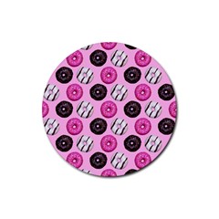 Dessert Rubber Round Coaster (4 pack)