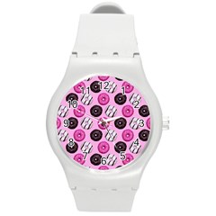 Dessert Round Plastic Sport Watch (M)