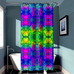 Happy Colors Shower Curtain 36  X 72  (stall)  by Thespacecampers