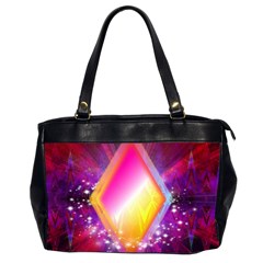 My Diamonds Oversize Office Handbag (2 Sides) by Thespacecampers