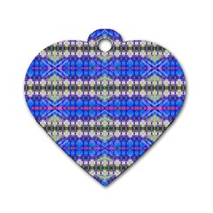 Bluedaba Dog Tag Heart (two Sides) by Thespacecampers