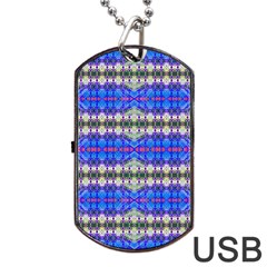 Bluedaba Dog Tag Usb Flash (two Sides) by Thespacecampers