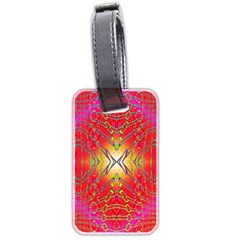 Lava Liquid Luggage Tag (two Sides) by Thespacecampers