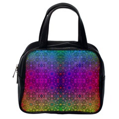 Stained Glass Classic Handbag (one Side) by Thespacecampers