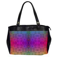 Stained Glass Oversize Office Handbag (2 Sides) by Thespacecampers