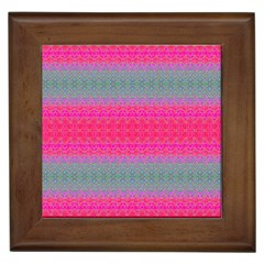 Pink Dreams Framed Tile by Thespacecampers