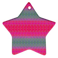 Pink Dreams Star Ornament (two Sides) by Thespacecampers