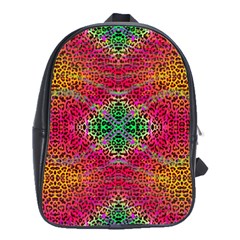 Dreamy Cheetah School Bag (large) by Thespacecampers