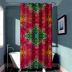 Dreamy Cheetah Shower Curtain 36  X 72  (stall)  by Thespacecampers