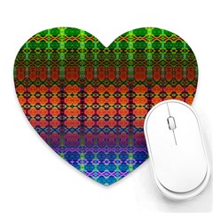 Pixels Heart Mousepads