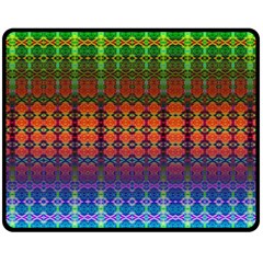 Pixels Double Sided Fleece Blanket (Medium) 