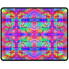 Deep Space 444 Fleece Blanket (medium)  by Thespacecampers