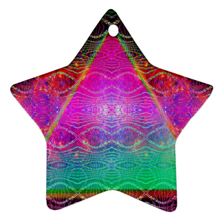 Trinfinity Star Ornament (Two Sides)