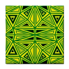 Abstract Pattern Geometric Backgrounds Tile Coaster by Eskimos