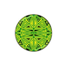 Abstract Pattern Geometric Backgrounds Hat Clip Ball Marker by Eskimos