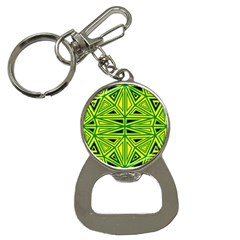 Abstract Pattern Geometric Backgrounds Bottle Opener Key Chain by Eskimos